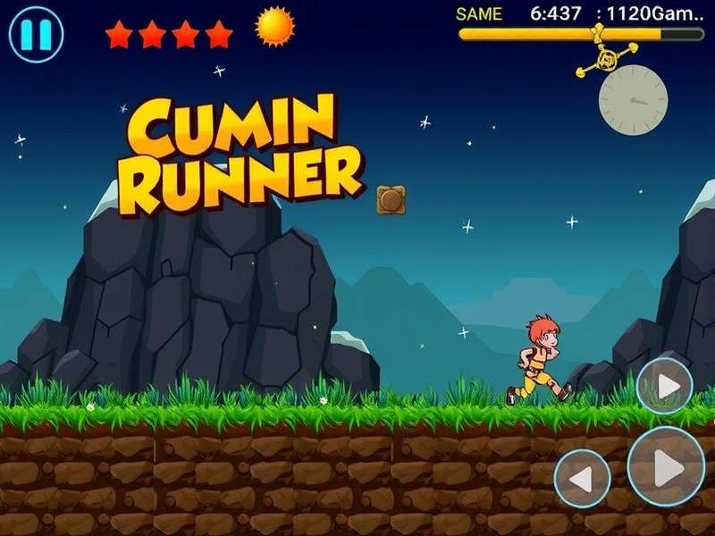 Cumin Runner Xtreme Game Screenshot